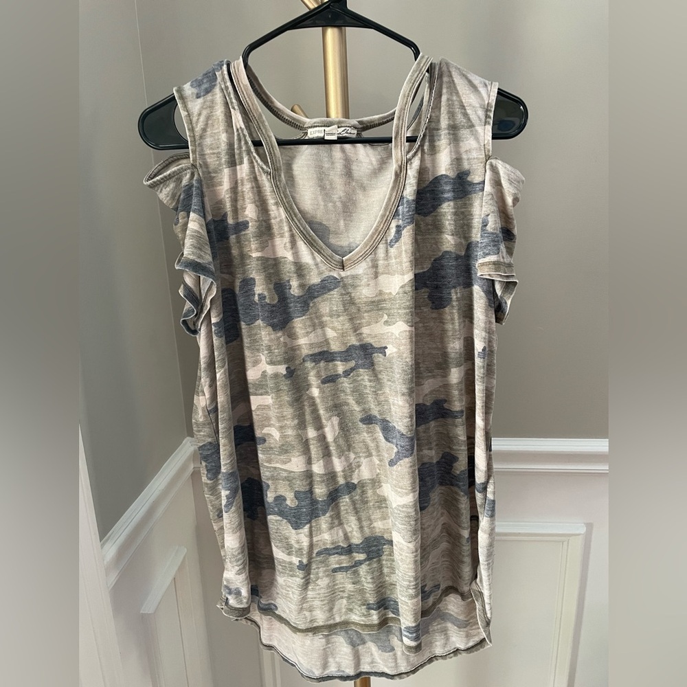 Express One Eleven Cut Out T-Shirt